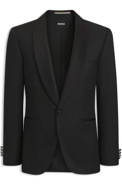 BOSS ONE Regular-Fit Smoking-Jackett aus Schurwoll-Serge