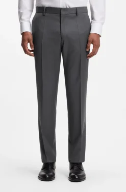 BOSS ONE Slim-Fit Hose aus Schurwoll-Serge