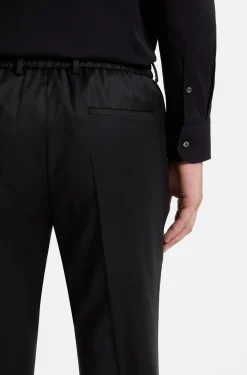 BOSS ONE Slim-Fit Hose aus Schurwoll-Serge