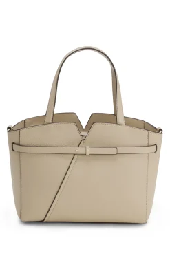 BOSS Revers kleine Tote Bag aus Leder mit Gürtel-Detail