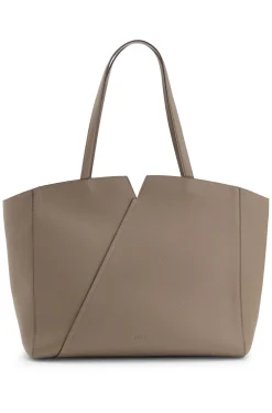 BOSS Revers Tote Bag aus Leder mit Gürtel-Detail