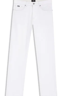 BOSS SELECTED BY SHOHEI OHTANI Jeans aus weißem Denim