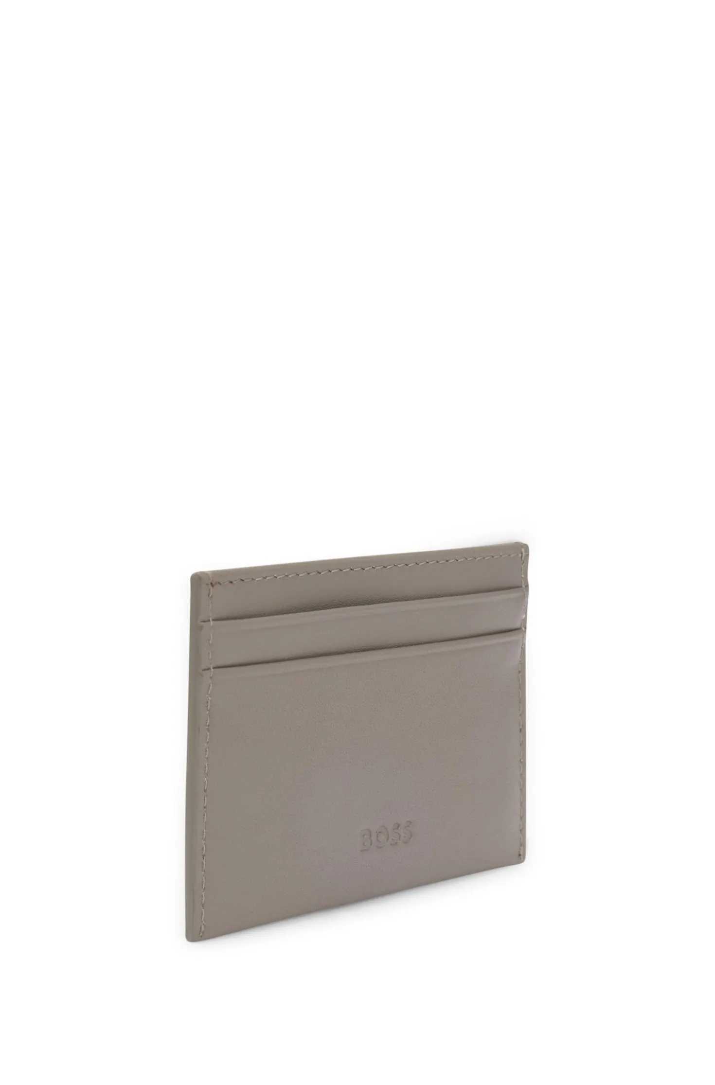 BOSS x ASTON MARTIN Kartenetui aus Leder mit Flügel-Detail