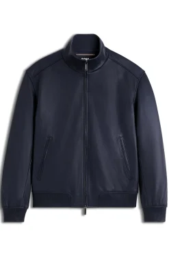 BOSS x ASTON MARTIN Lederjacke