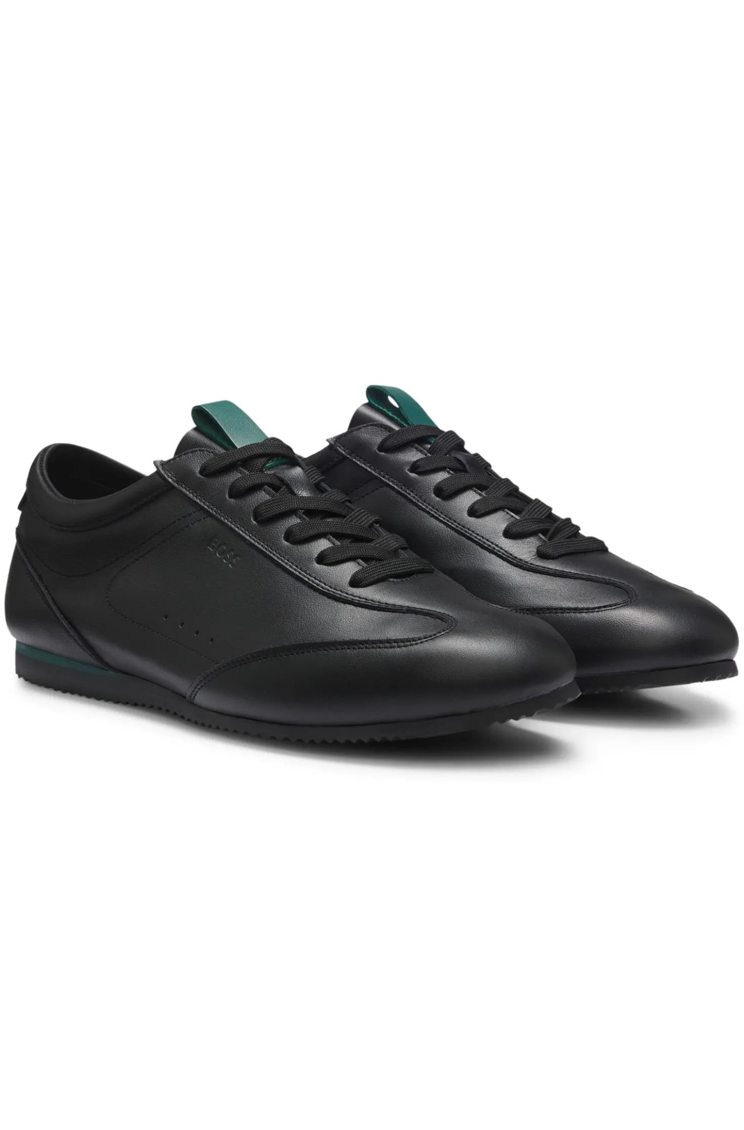 BOSS x ASTON MARTIN Sneakers aus Leder