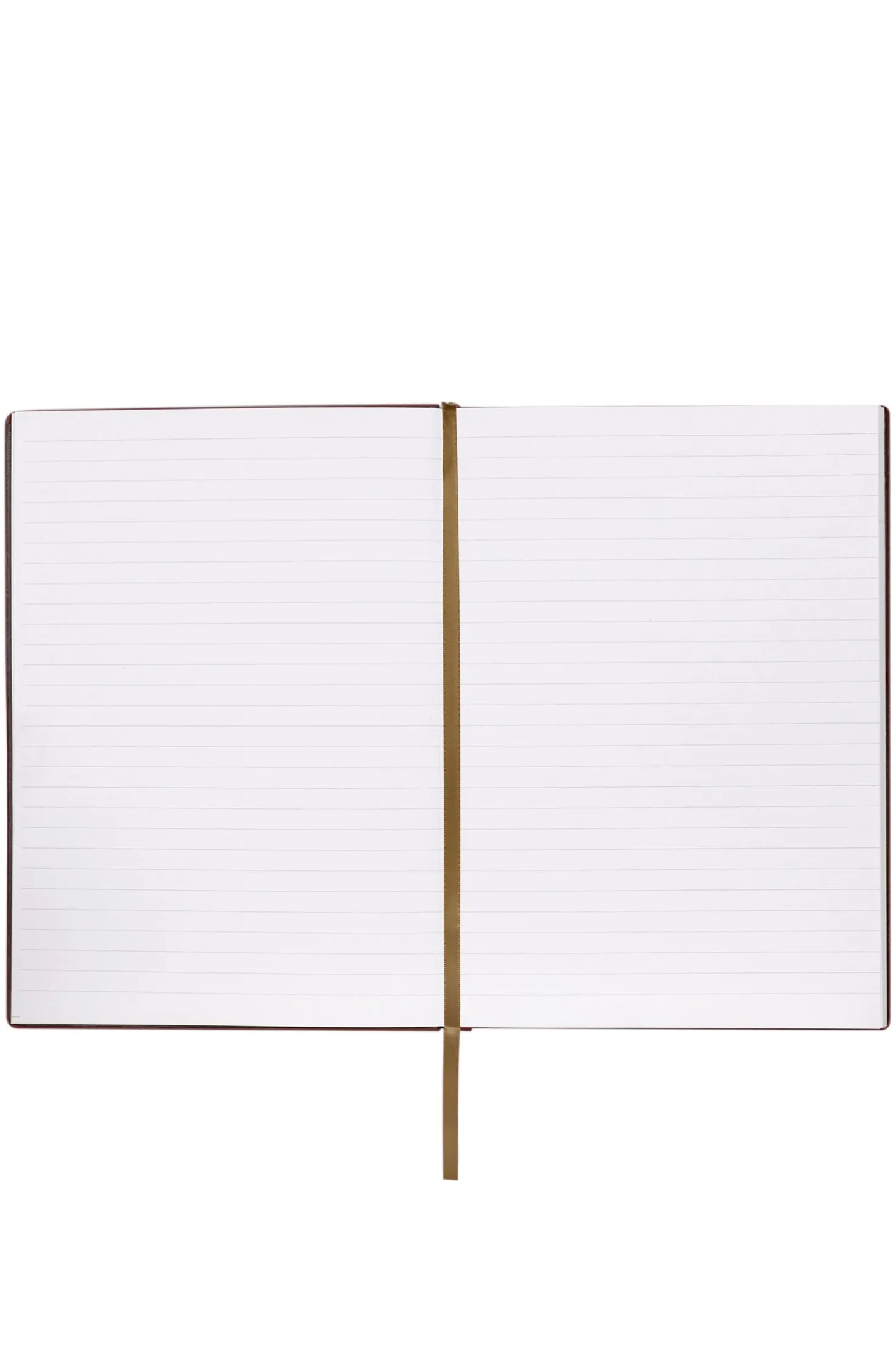 Burgunderfarbenes DIN-A5-Notizbuch mit Double-B-Monogramm