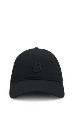 Cap aus Baumwolle mit aufgesticktem Double-B-Monogramm