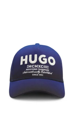 Cap aus Baumwoll-Twill mit 3D-Logo-Stickerei