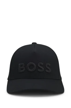 Cap aus Baumwoll-Twill mit Logo-Stickerei