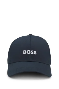 Cap aus Baumwoll-Twill mit Logo-Stickerei