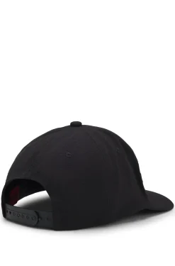 Cap aus Baumwoll-Twill mit Logo-Stickerei