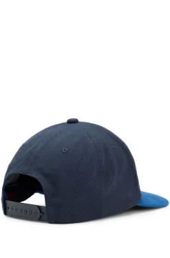 Cap aus Baumwoll-Twill mit Logo-Stickerei