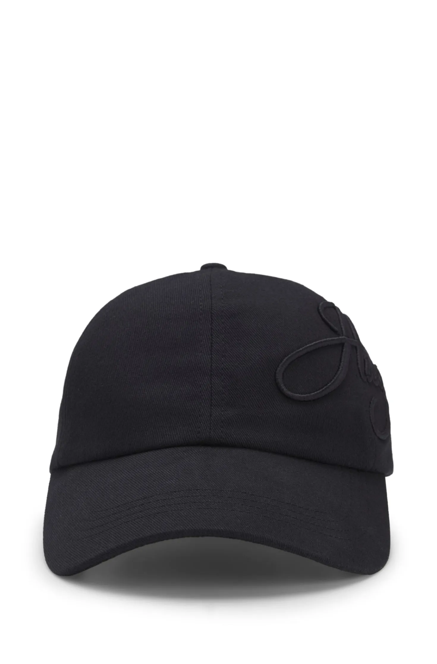 Cap aus Baumwoll-Twill mit Logo-Stickerei