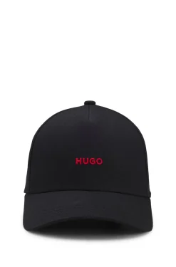Cap aus Baumwoll-Twill mit Logo-Stickerei