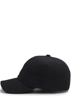 Cap aus Baumwoll-Twill mit Metall-Logo