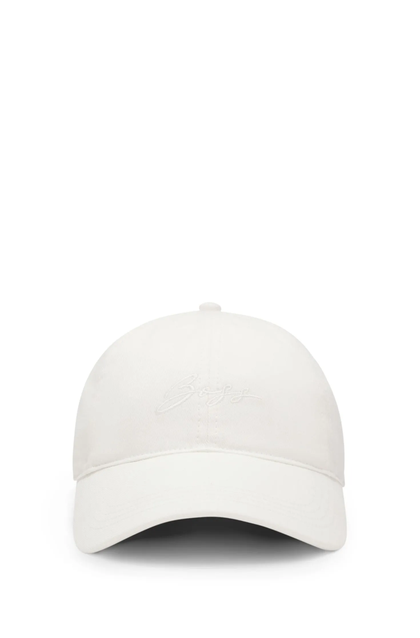 Cap aus Baumwoll-Twill mit Schriftzug-Logo