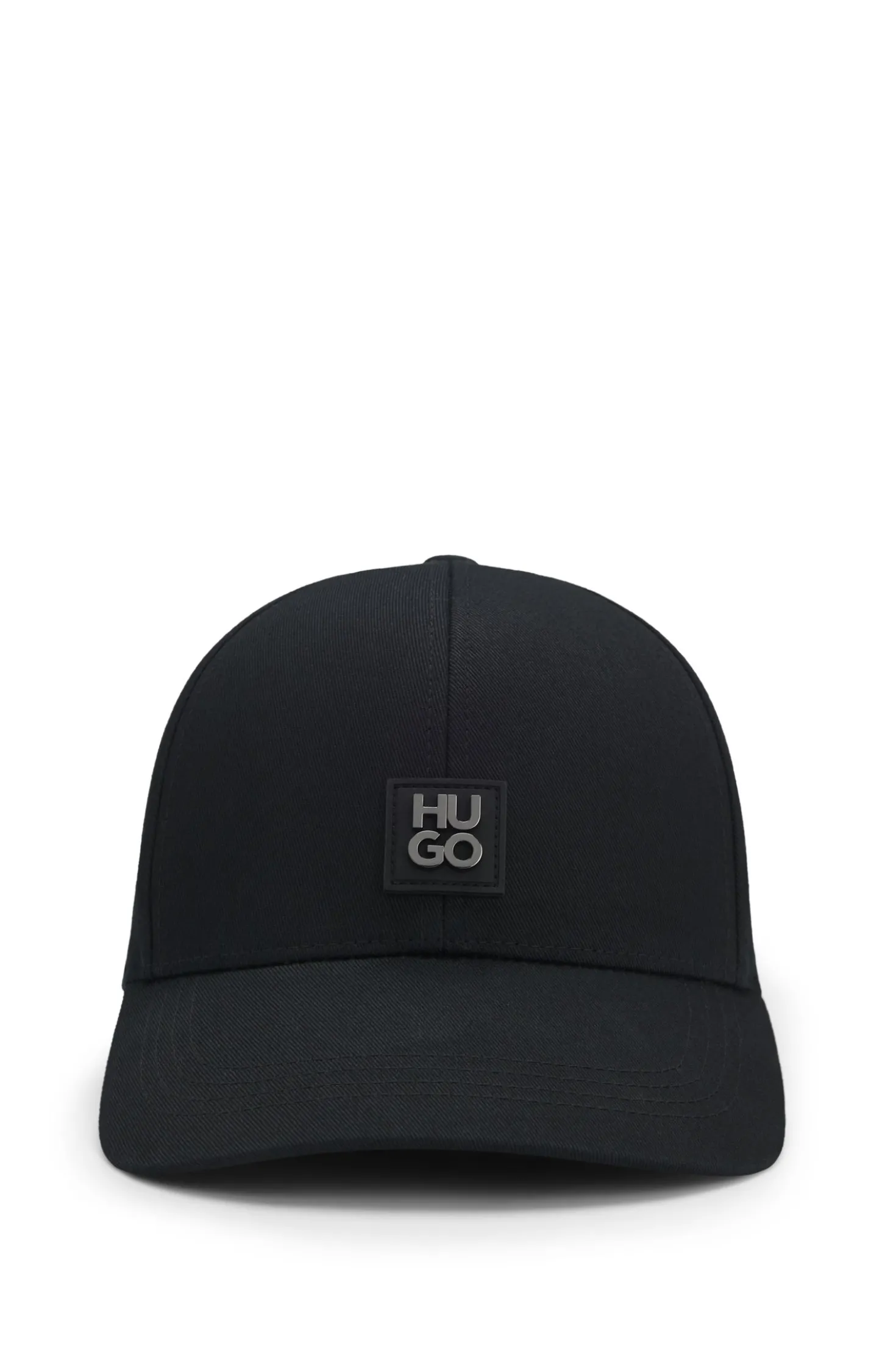 Cap aus Baumwoll-Twill mit Stack-Logo