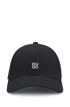 Cap aus Baumwoll-Twill mit Stack-Logo-Schriftzug