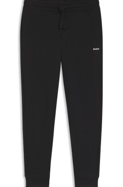 Casual-Hose aus Baumwolle mit elastischen Bündchen