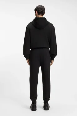 Casual-Hose aus Baumwolle mit elastischen Bündchen