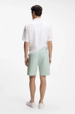 Chino-Style Shorts aus baumwollreichem Twill