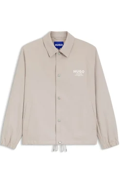 Coach-Jacke aus Baumwoll-Twill