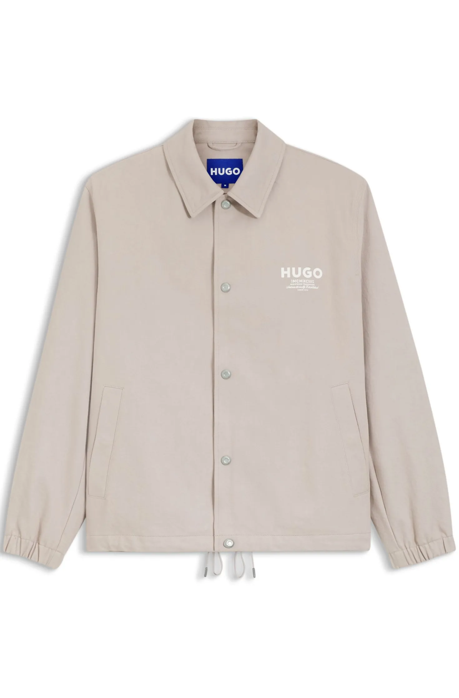Coach-Jacke aus Baumwoll-Twill
