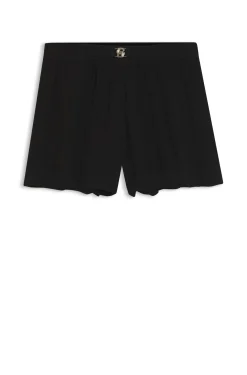 Crepe-Shorts mit Double-B-Monogramm-Schließe