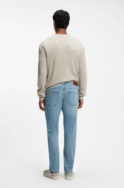 Delaware Slim-Fit Jeans aus bequemem Stretch-Denim in Blau
