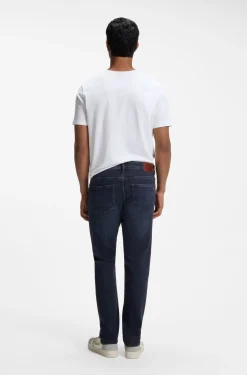Delaware Slim-Fit Jeans aus bequemem Stretch-Denim in Blau