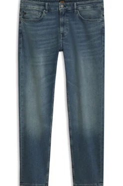Delaware Slim-Fit Jeans aus bequemem Stretch-Denim in Blau