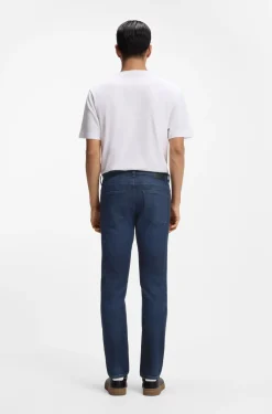 Delaware Slim-Fit Jeans aus blauem Stretch-Denim