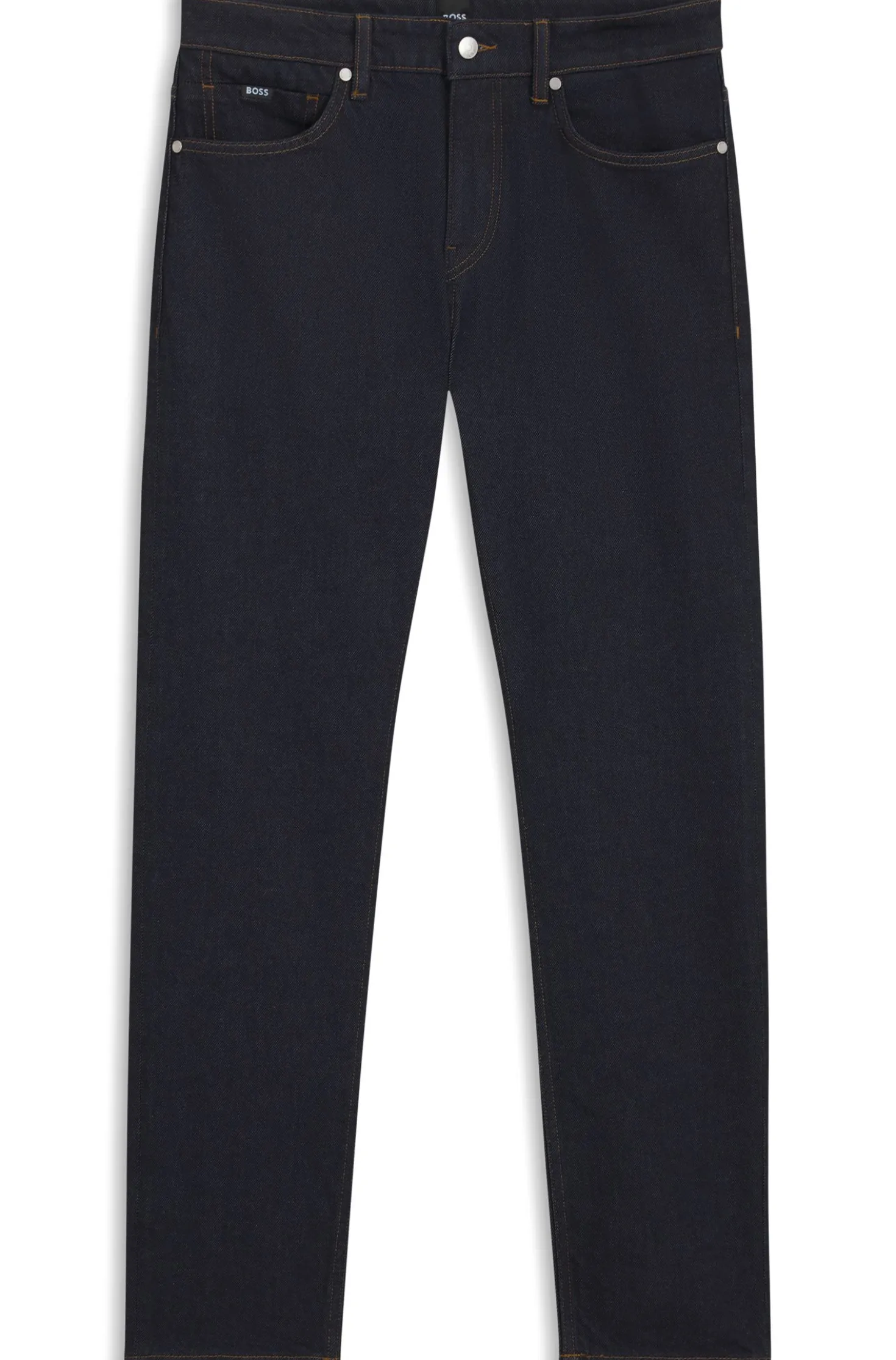 Delaware Slim-Fit Jeans aus dunkelblauem Denim
