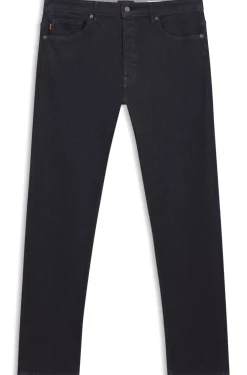 Delaware Slim-Fit Jeans aus dunkelblauem Soft-Motion-Denim