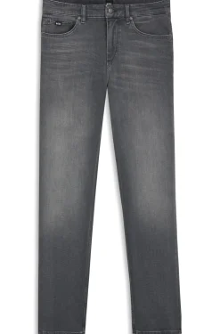 Delaware Slim-Fit Jeans aus grauem Stretch-Denim