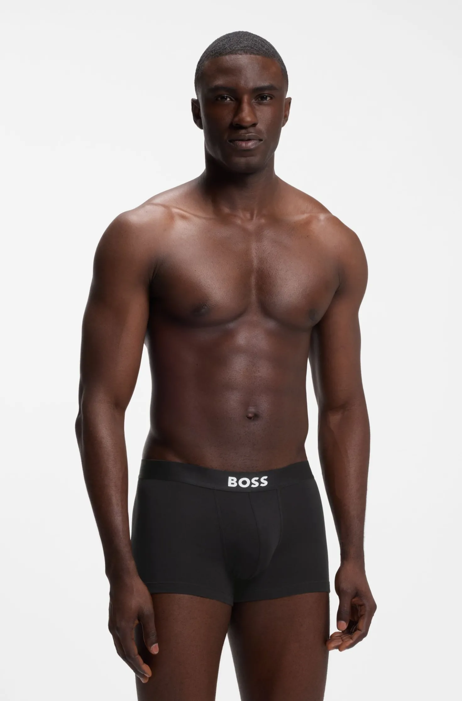 Dreierpack Boxershorts aus Stretch-Baumwolle
