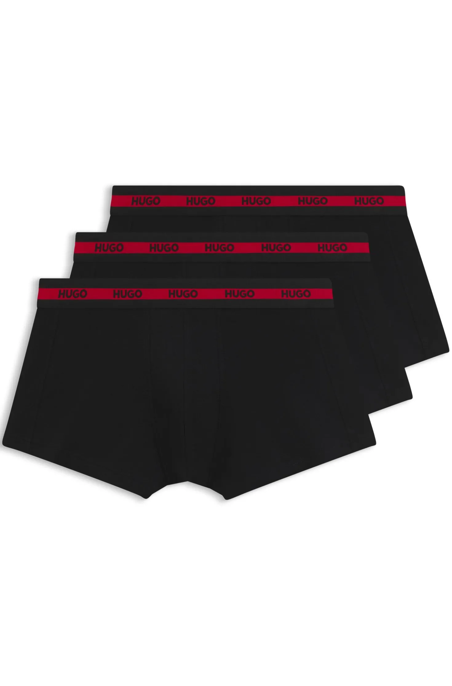 Dreierpack Boxershorts aus Stretch-Baumwolle mit Logo-Bund