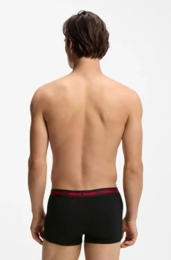 Dreierpack Boxershorts aus Stretch-Baumwolle mit Logo-Bund