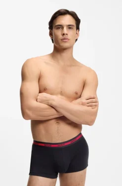 Dreierpack Boxershorts aus Stretch-Baumwolle mit Logo-Bund