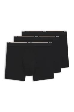 Dreierpack eng anliegende Boxershorts aus Bambus-Mix