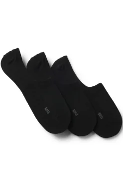 Dreierpack Füßlinge aus Baumwoll-Mix