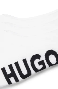 Dreierpack Füßlinge mit großen Logos
