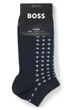 Dreierpack knöchellange Socken