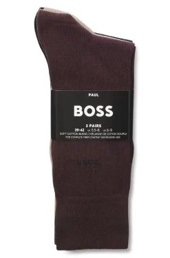 Dreierpack mittelhohe Socken aus Stretch-Gewebe