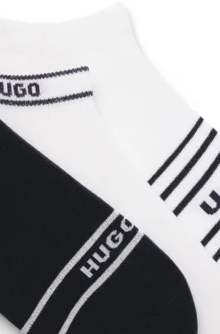 Dreierpack Sneakers-Socken mit Streifen-Details