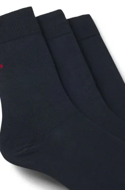 Dreierpack Socken in normaler Länge mit Logos