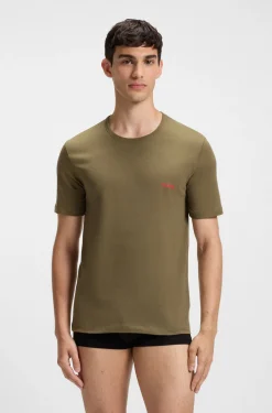 Dreierpack T-Shirts aus Baumwolle