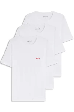 Dreierpack T-Shirts aus Baumwolle