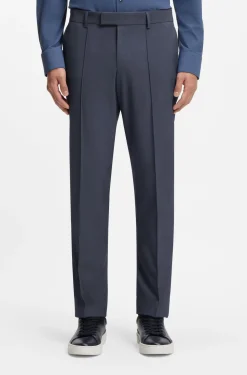 Dreiteiliger Slim-Fit Anzug mit Weste mit Reißverschluss