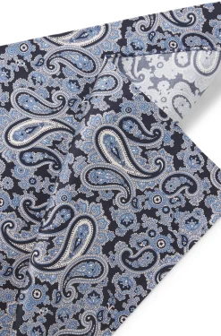 Einstecktuch aus reiner Seide mit Paisley-Print